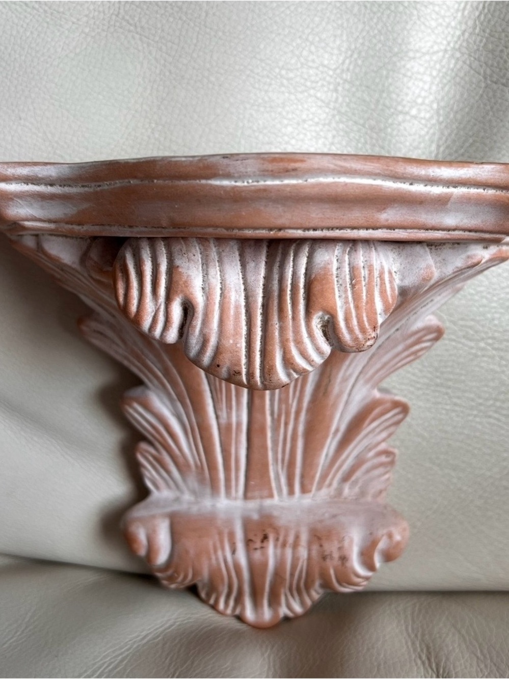Decorative Wall Shelf Corbel Distressed Terracotta or Chalkwate Finish